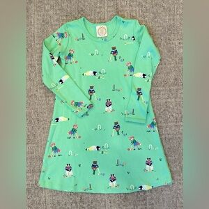 The Beaufort Bonnet Company green croquet Polly Dress size 9